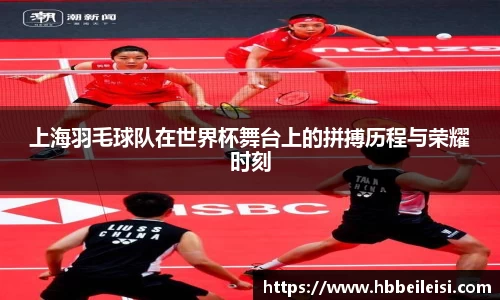 上海羽毛球队在世界杯舞台上的拼搏历程与荣耀时刻